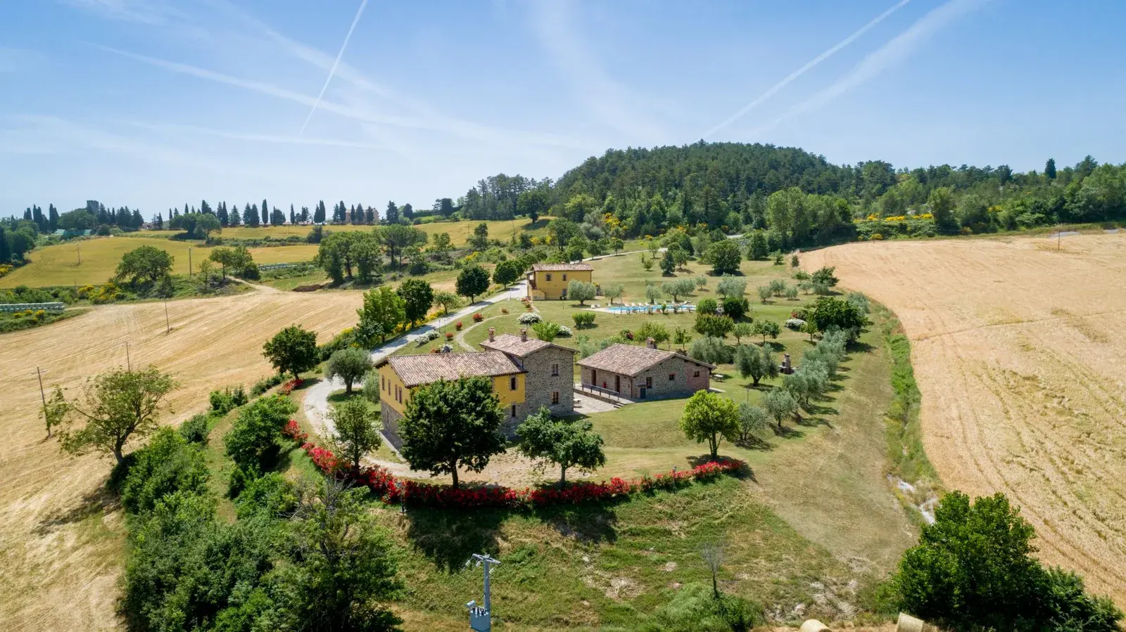 Representative exterior or arrival view for Agriturismo Tenuta di Biscina.