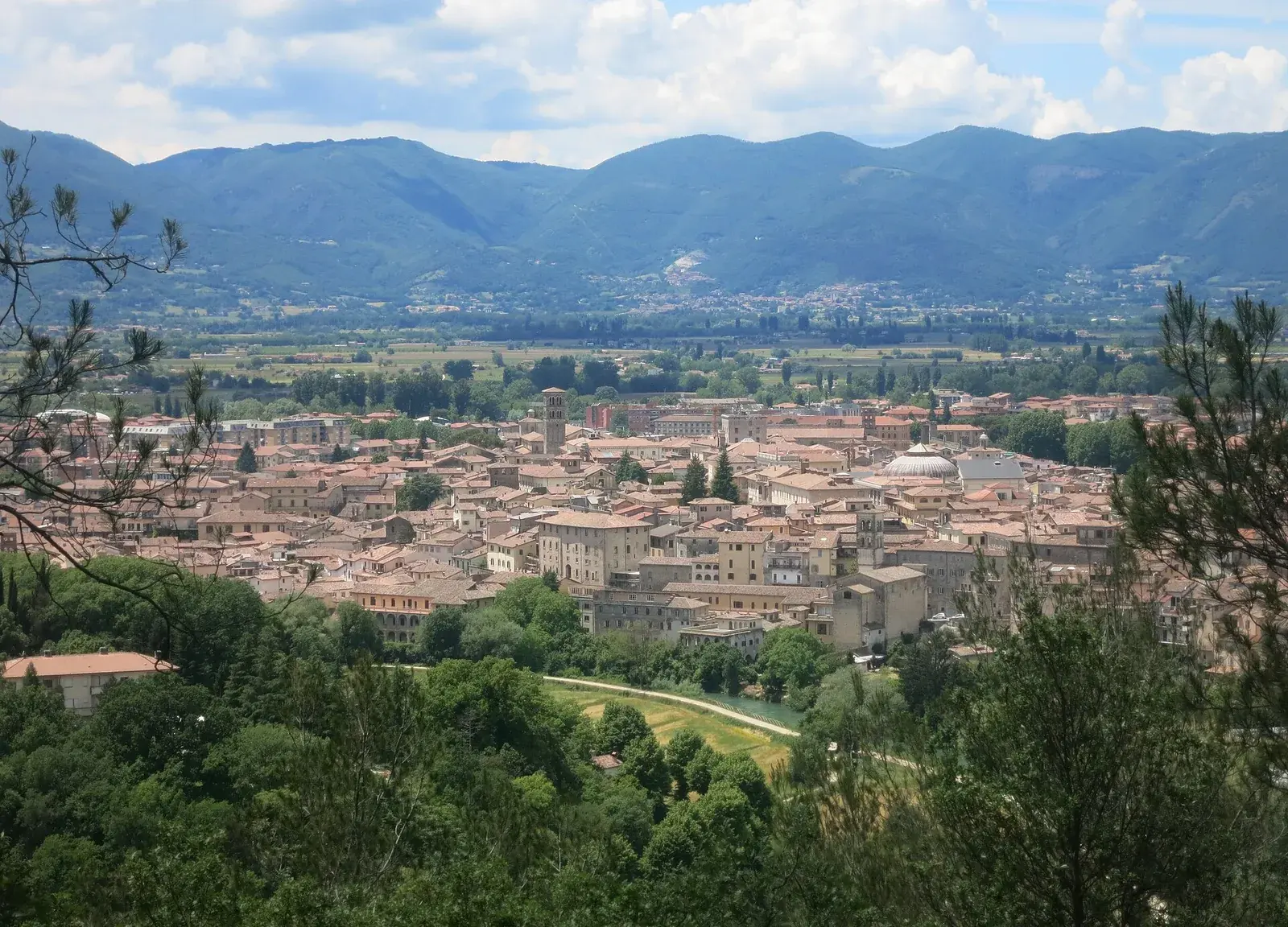 Representative view of Rieti, Italy.